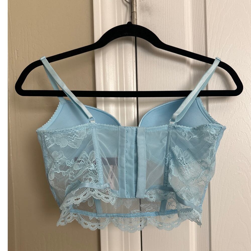 NWT Victoria's Secret Very Sexy Bombshell Add 2 Cups Push Up Corset Top Bra 36B - Picture 3 of 7